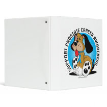 Prostate Cancer Dog binders by fightcancertees Prostate Cancer Dog binders