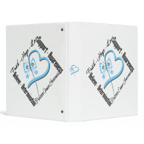 Prostate Cancer Faith Hope Love Butterfly Binder by cancerapparel Prostate Cancer Faith Hope Love Butterfly Binder