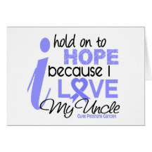 Prostate Cancer Hope for My Uncle Card