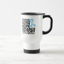 Prostate Cancer Hope Strength Victory Coffee Mug