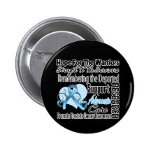 Prostate Cancer Hope Tribute Collage Button