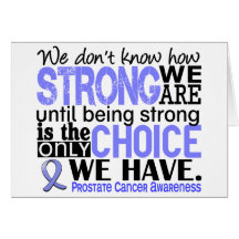 Prostate Cancer How Strong We Are Cards