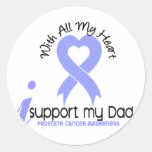PROSTATE CANCER I Support My Dad Sticker