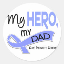 Prostate Cancer MY HERO, MY DAD 42 Stickers