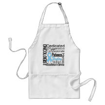 Prostate Cancer Oncologist Collage Apron