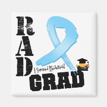 Prostate Cancer Radiation Therapy RAD Grad Fridge Magnet