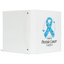 Prostate Cancer Ribbon Of Butterflies binders by fightcancertees Prostate Cancer Ribbon Of Butterflies binders