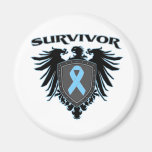 Prostate Cancer Survivor Crest Magnet