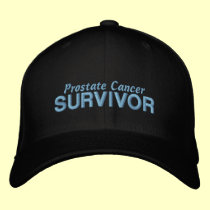 Prostate Cancer Survivor embroidered hats
