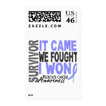 Prostate Cancer Survivor It Came We Fought I Won Stamps