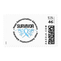 Prostate Cancer Survivor Tribal Ribbon Postage