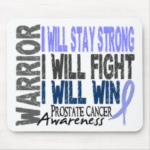 Prostate Cancer Warrior Mousepad