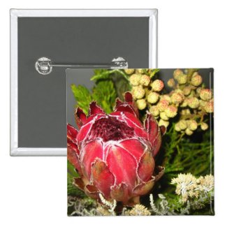 Protea Bouquet Pin