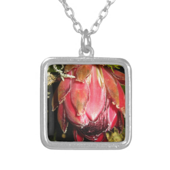 Protea Flower Custom Necklace