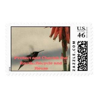 Protect and Cherish the Earth Stamp