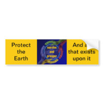 Protect and Prosper Bumper Sticker
