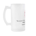 Protect Bristol Bay No Pebble Beer Mug