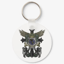 Protect Earth - "Servo Terra" Keychain