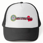 Protect his heart Coast Guard Mesh Hat
