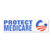 Protect Medicare Obama 2012 Bumper Sticker