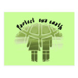 Protect Our Earth T-shirts and Gifts Post Card
