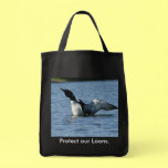 Protect our Loons Tote Bag bags