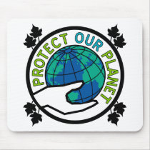 Protect Our Planet mousepads by EarthTribe Protect Our Planet mousepads