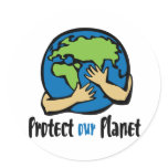 Protect our Planet stickers