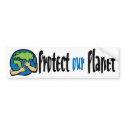 Protect Out Planet bumper stickers