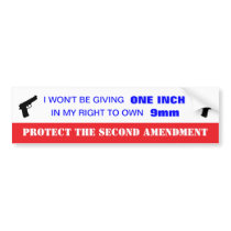 Protect the 2nd Amendment bumper stickers