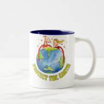 Protect The Earth Coffee Mugs
