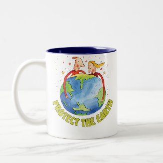 Protect The Earth zazzle_mug