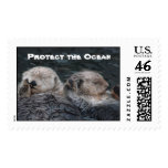 Protect the Ocean Otter Stamps