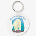 Protect the Polar Bear Keychain