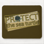 Protect the Sea Turtle Mousepad