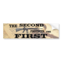 Protect Them Bumper Sticker
