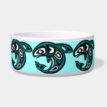 Protect Wild Salmon pet bowl