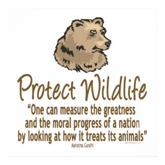 Protect Wildlife, Ursus, Bears print
