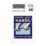 Protect Your Hands 1936 WPA postage