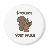 Protect Your Nuts magnets by fullofNuts Protect Your Nuts magnets