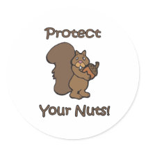 Protect Your Nuts stickers