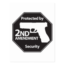 Protected by 2nd Amendment Post Cards