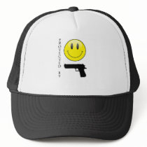 Protected by Smiley Face Hat by maketracks Protected by Smiley Face Hat