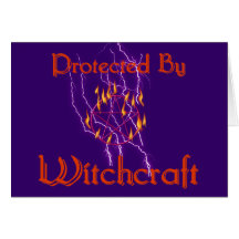 Protected By Witchcraft Cards