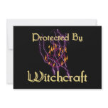 Protected By Witchcraft Personalized Invitations