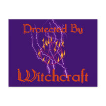 Protected By Witchcraft Postcard