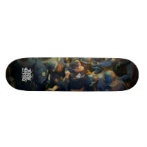Protecting And Serving Painting skateboards