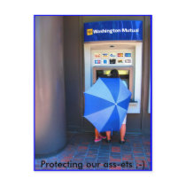 Protecting our ass-ets ;-) postcards by fisheyeguy Protecting our ass-ets ;-) postcards