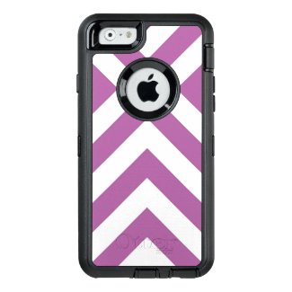 Protective Geometric Lavender and White Chevrons