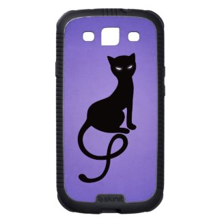 Protective Purple Gracious Evil Black Cat
